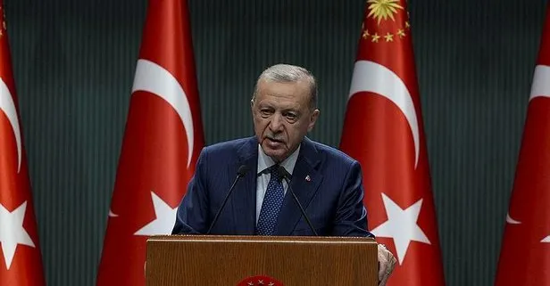 Başkan Recep Tayyip Erdoğan, Kabine Toplantısı sonrası önemli açıklamalarda bulundu