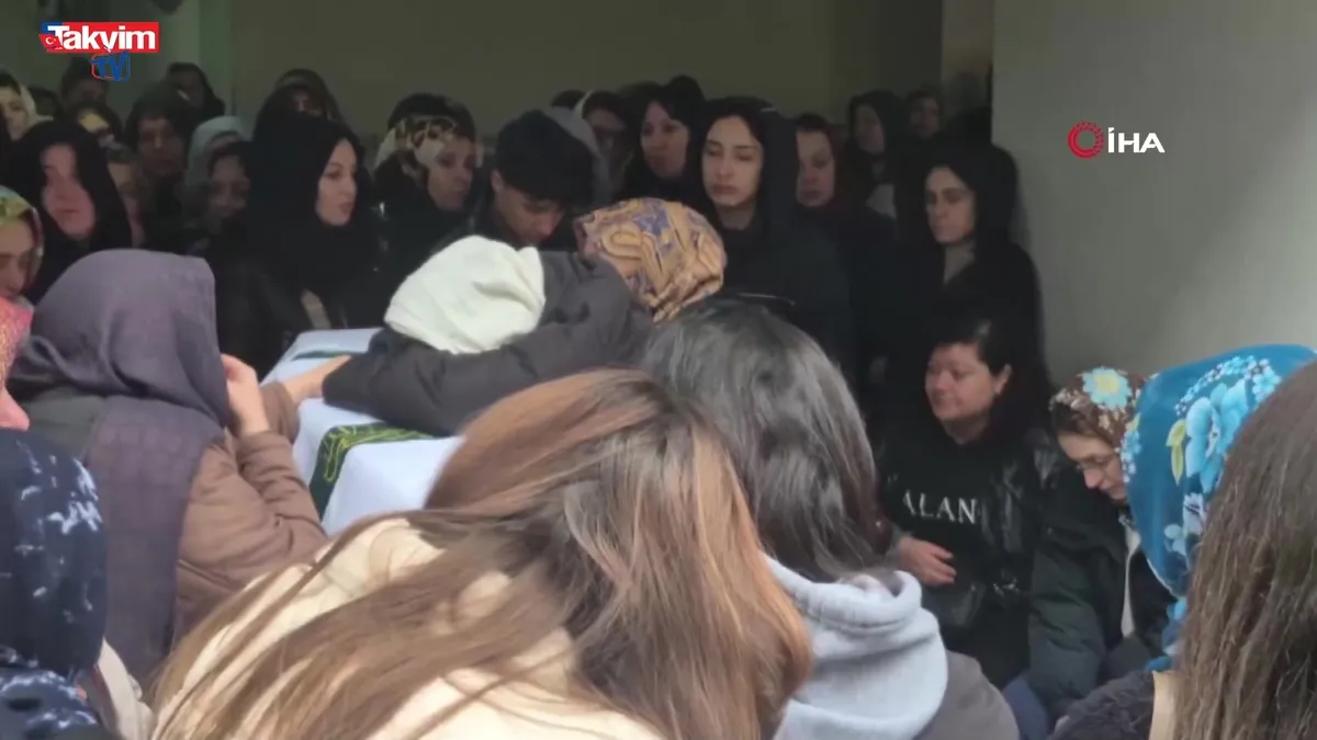 Bolu'daki otel yangınında hayatını kaybeden Şevval Şahin son yolcuğuna uğurlandı