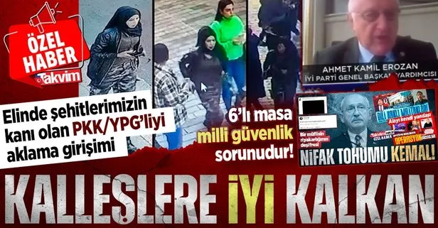İYİ Partili Erozan’dan İstiklal bombacısı PKK/YPG’li Albashır’i aklama girişimi: Elindeki paketin içinde ne olduğunu bilmiyor olabilir