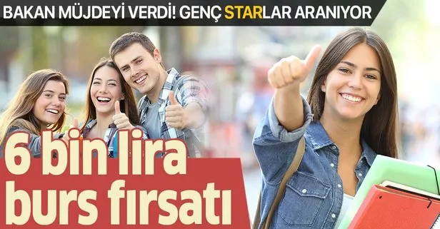 6 bin TL burs fırsatı