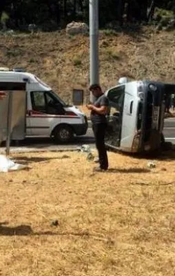 Antalya'da korkunç kaza! 4 ölü, 5 yaralı