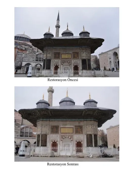 CHP'li İstanbul Büyükşehir Belediyesi devletin restore ettiği 3. Ahmed Çeşmesi'ni kendisi yapmış gibi gösterdi!-6