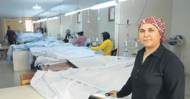 25 kadın çalıştırıyor