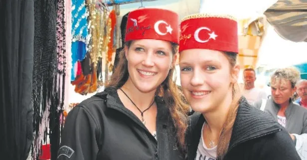 Avrupalı turist bereketi