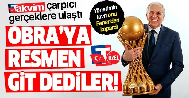 TAKVİM, Fenerbahçe’den ayrılan Obradovic ile ilgili çarpıcı gerçeklere ulaştı: Resmen git dediler