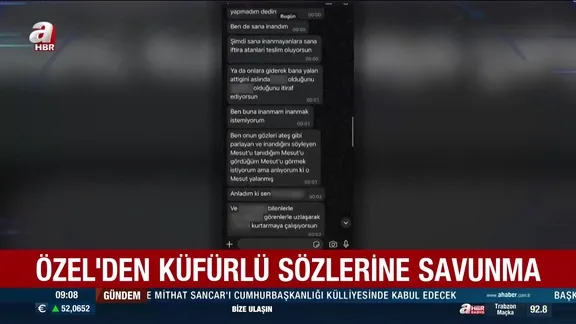 Özgür Özel'den küfürlü sözlerine savunma