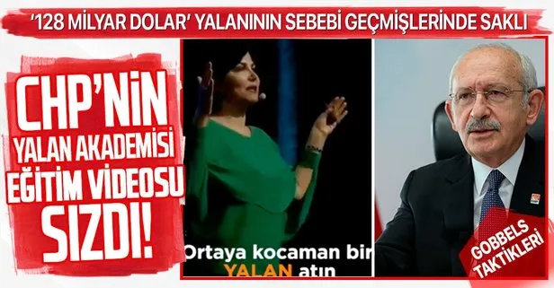 CHP'nin yalan akademisi eğitim videosu sızdı