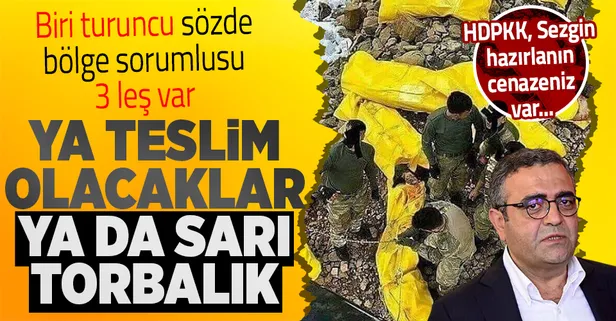 Son dakika: Van Bahçesaray kırsalında biri turuncu kategoride yer alan 3 terörist imha edildi