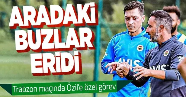 Vitor Pereira’dan Mesut Özil’e özel görev! Trabzonspor maçında...
