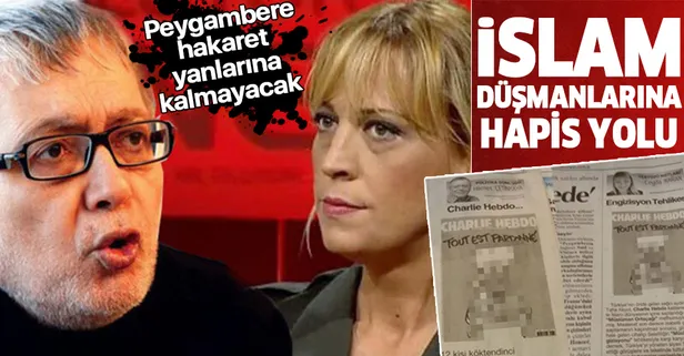 Yargıtay Cumhuriyet Başsavcılığı, Cumhuriyet yazarları Ceyda Karan ve Hikmet Çetinkaya'nın "peygambere hakaret" skandalında kararını verdi