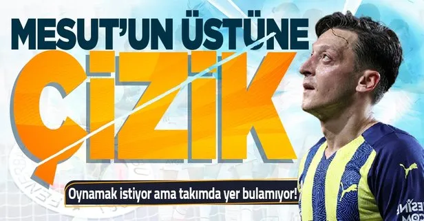 Oynamak istiyor ama takımda yer bulamıyor! Fenerbahçe’de Mesut Özil krizi büyüyor