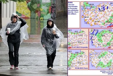 İstanbul ve 20 ile yağış uyarısı: 40-60 km hızla kuvvetli poyraz geliyor! Meteoroloji tahminleri değişti! Hafta sonuna kadar...