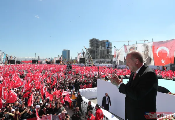 Cumhur İttifakı Ankara miting alanı saatler öncesinden doldu taştı - 27