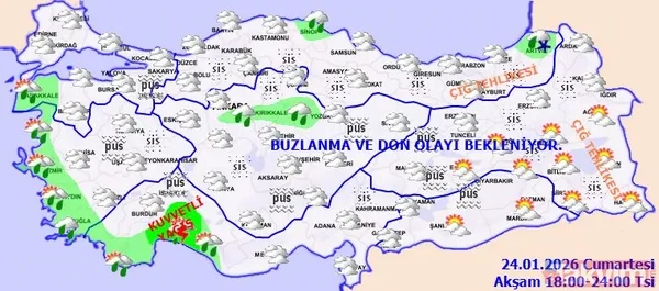 Meteoroloji’den hava durumu uyarısı: Kar ve sağanak yağış geliyor! İşte il il liste... - 7