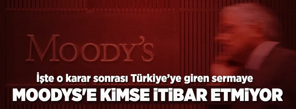 Dünya artık Moodys'e itibar etmiyor