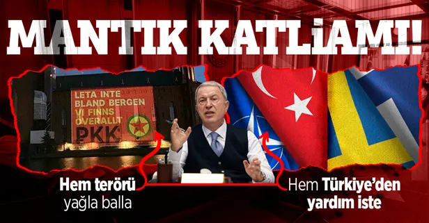 Milli Savunma Bakanı Hulusi Akar'dan İsveç ve Finlandiya’nın NATO talebine tepki: Mantık katliamı