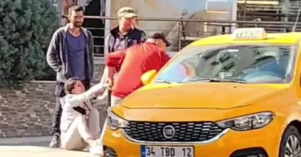 Pendik’te kan donduran anlar! Genç kadını bıçak zoruyla taksiye bindirip kaçırdı