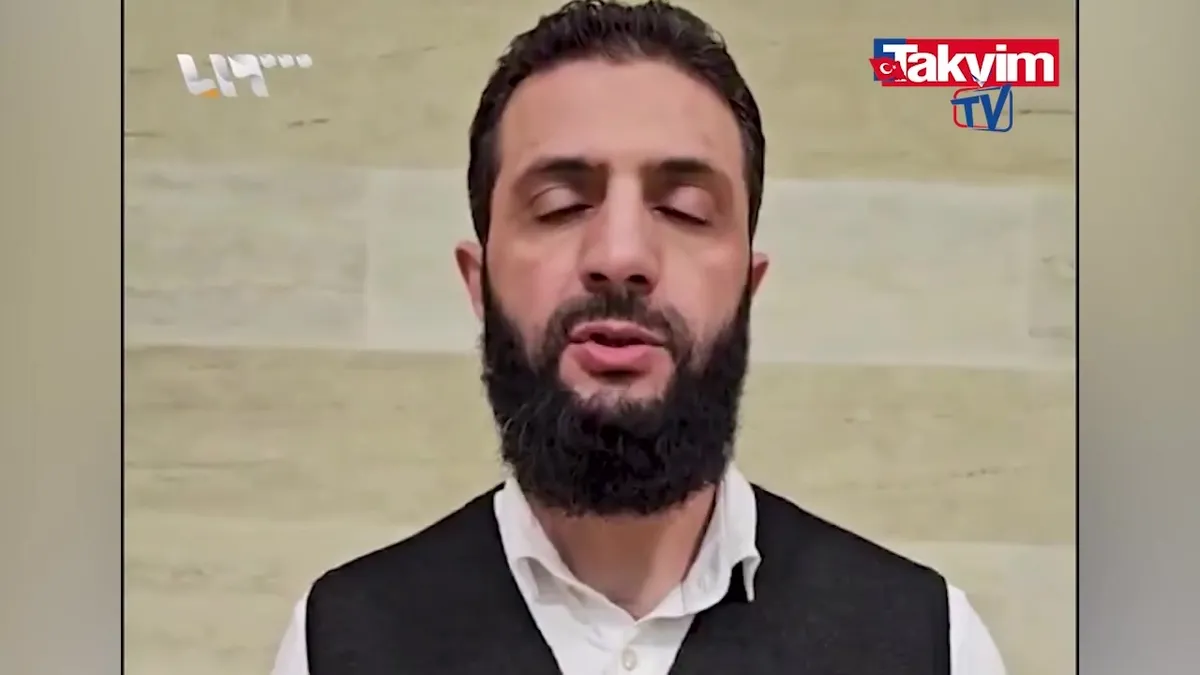 Golani'den Suriye halkına videolu mesaj! Devrimi kutlamak için meydanlara çağırdı