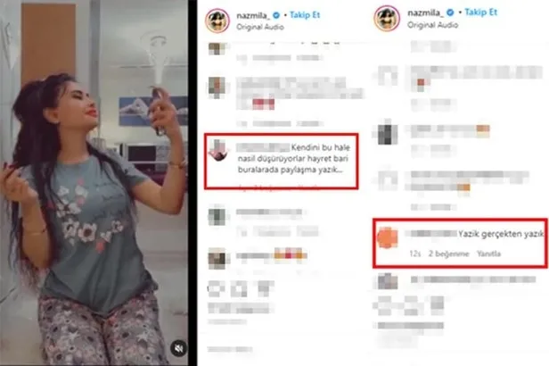 Gelin adayı Naz Mila kimdir? Naz Mila'nın cesur pozuna tepki yağdı! Kalça estetiğini de sansürsüz paylaşmıştı...-5