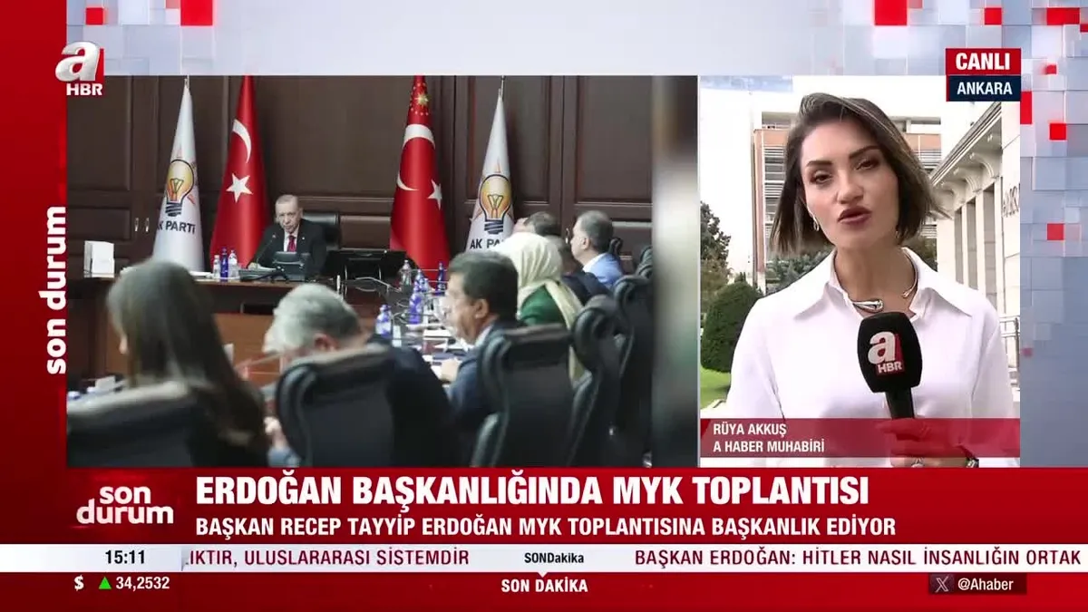 AK Parti MYK toplandı!