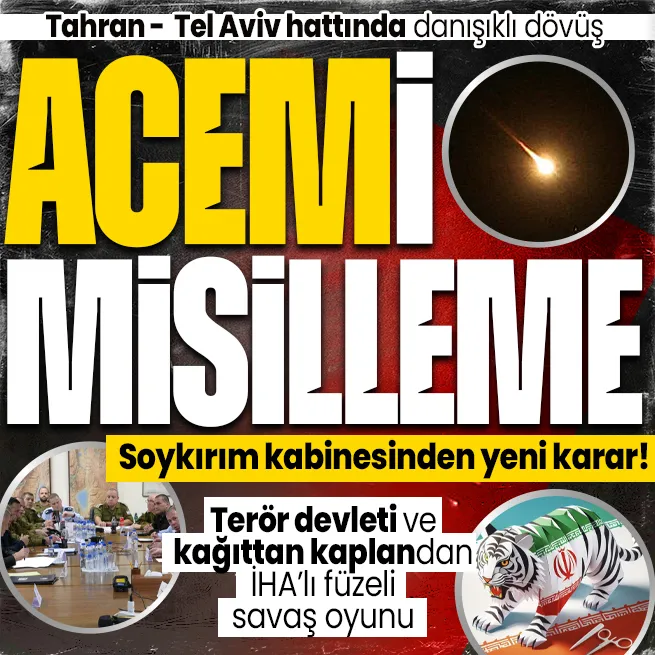 CANLI TAKİP | İrandan İsraile füze ve İHAlı misilleme! Şeytanın avukatı ABD devrede | Ankara - Tahran - Londra hattında kritik temas! Soykırım kabinesinden savaş ilanı