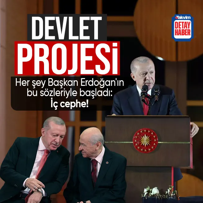 Terörsüz Türkiye dönemi! Her şey Başkan Erdoğanın bu sözleriyle başladı: Yapmamız gereken iç cephemizi sağlam tutmaktır