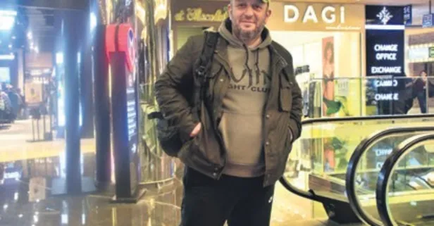 Ünlü oyuncu Serkan Keskin objektiflere poz verdi