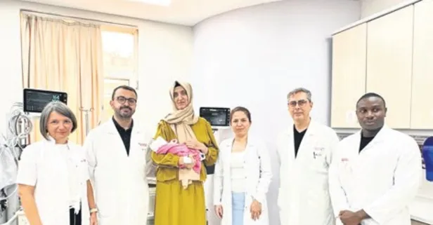 Hem bebek doğdu hem anne kurtarıldı