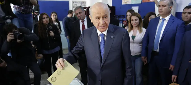 MHP lideri Devlet Bahçeli oyunu kullandı