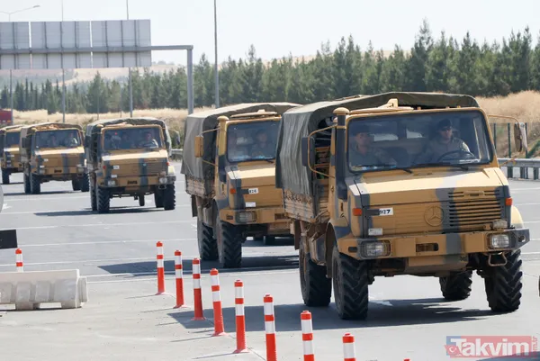 Son dakika... S-400 teslimatının ardından Suriye sınırında dikkat çeken sevkiyat! - 6