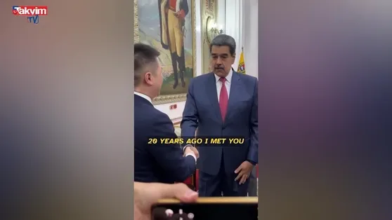 Venezuela’da gerilim tırmanmadan önce Maduro, Çinli temsilcileri kabul etti