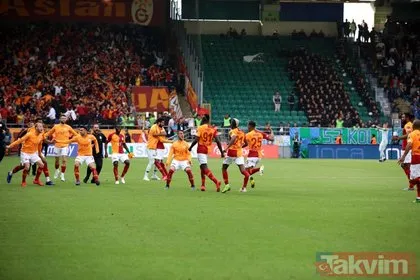 Çaykur Rizespor-Galatasaray maçı nefesleri kesti! Şampiyonluk yolunda...