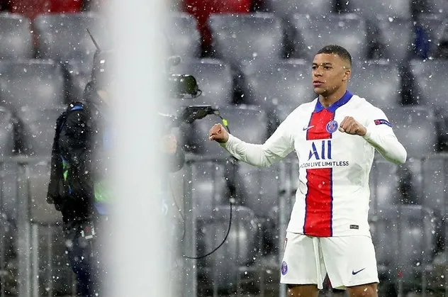 Şampiyonlar Ligi'nde geceye damga vuran rekor: Kylian Mbappe tarihe geçti