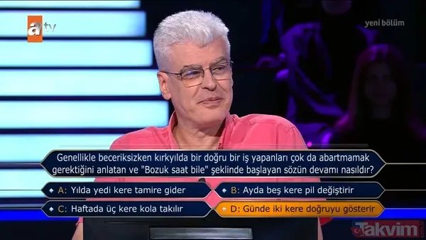 Kim Milyoner Olmak İster'de ilkokul matematik sorusunu bilemeyen yarışmacı joker hakkı kullandı! Sosyal medyada gündem oldu - 27