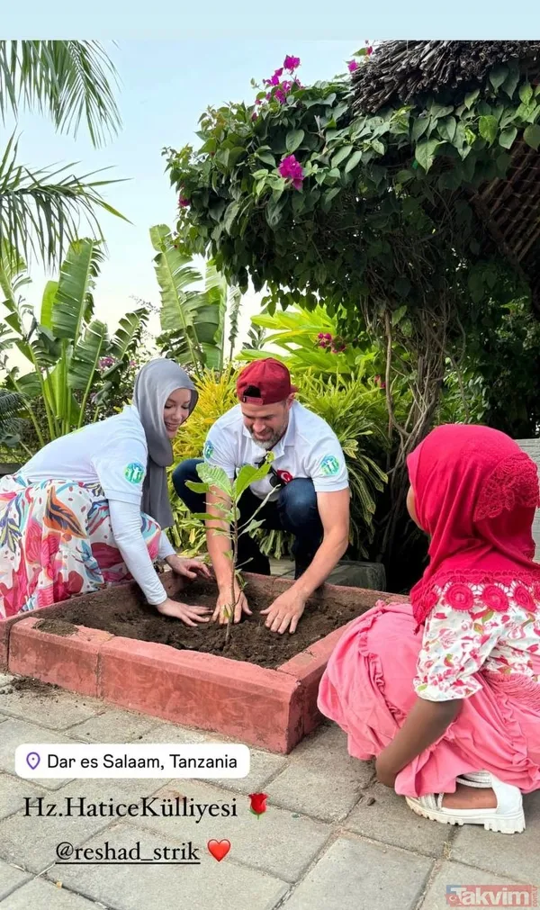 Gamze Özçelik eşi Reshad Strik ile kol kola fotoğrafını paylaştı! Eşinin doğum gününe özel romantik not: "Kalbim.." - 13