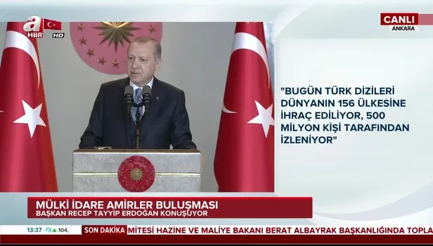 Başkan Erdoğan'dan kaymakamlara uyarı