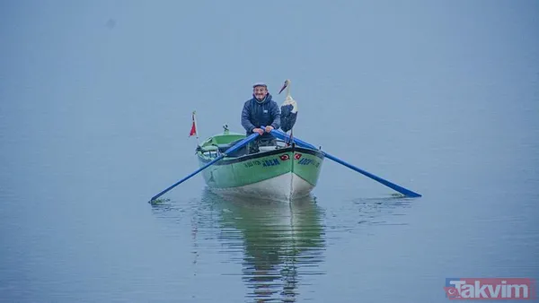 Yaren Leylek geldi: 14 yıl oldu! Yine Adem Yılmaz'ın kayığına kondu - 14