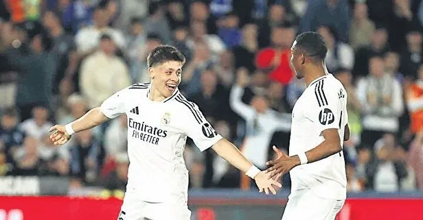 Real Madrid, Getafe’yi Arda Güler’in golüyle mağlup etti! Genç yıldız Avrupa’da manşetleri süsledi