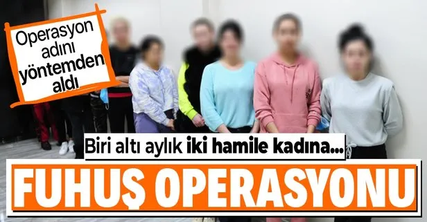 Ankara’da ’pembe maske’ fuhuş operasyonu! Hamile kadınlara bile fuhuş yaptırmışlar