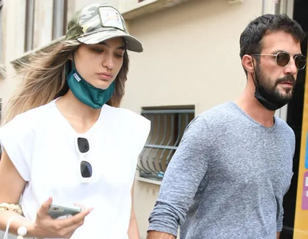 Selami Şahin'in oğlu Lider Şahin ve sevgilisi Ecem Çırpan 6 ay sonra kaçmayı bıraktı! El ele pozlar-3