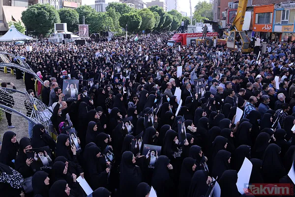 İran'da yas var: Kare kare İbrahim Reisi'nin cenaze töreni - 30