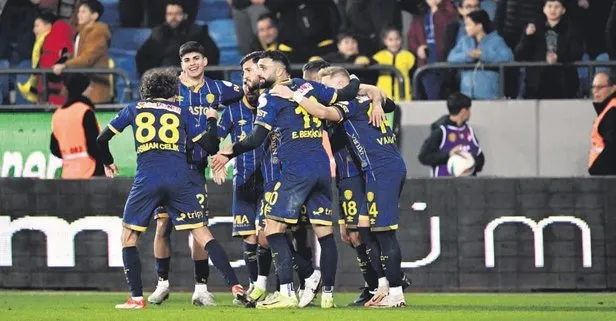 Ankaragücü 3 golle kazandı