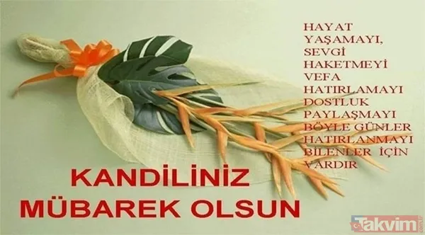 2019 Kandil mesajları Regaip Kandili mesajları! Regaip Kandili cep telefonu kısa SMS mesajı - 4