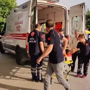 Bursa’da feci kaza! Taklalar atan traktör şaha kalktı
