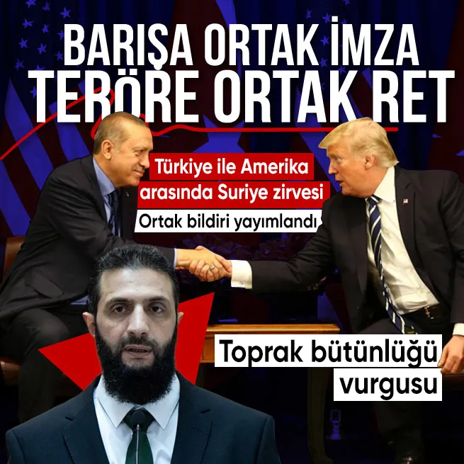 Suriye Çalışma Grubu toplantısında Türkiye ve ABD heyetlerinden ortak açıklama