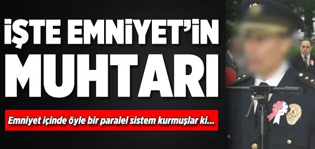 Emniyetin muhtarı Ramazan Akyürek