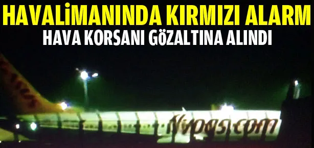 Hava korsanı gözaltında!