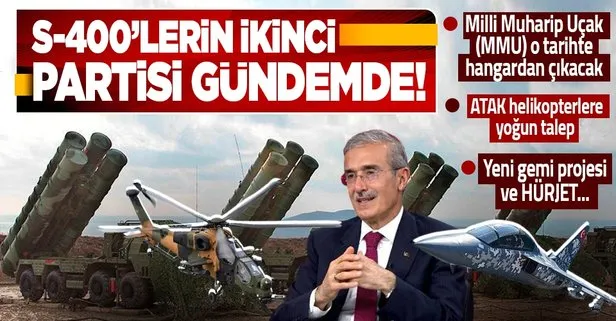 Türkiye’den S-400 adımı! Savunma Sanayii Başkanı İsmail Demir duyurdu: S-400’lerin ikinci partisinin alımı söz konusu