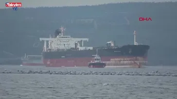 Çanakkale Boğazı'nda gemi arızası