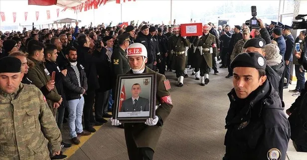 Son dakika: İdlib şehidi Piyade Uzman Çavuş Özler'e veda